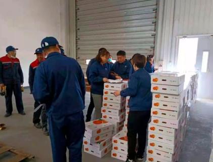 公司購買玫瑰香橙用于專項扶貧